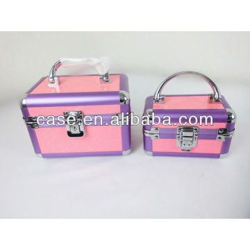 pink Cosmetic case make up case box